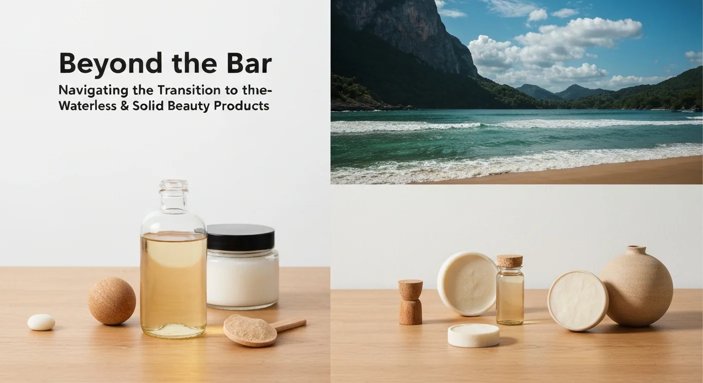 Beyond the Bar: Navigating the Transition to Waterless and Solid Beauty Products