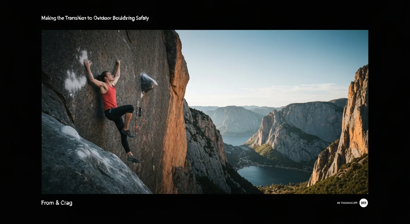 From Gym to Crag: Making the Transition to Outdoor Bouldering Safely