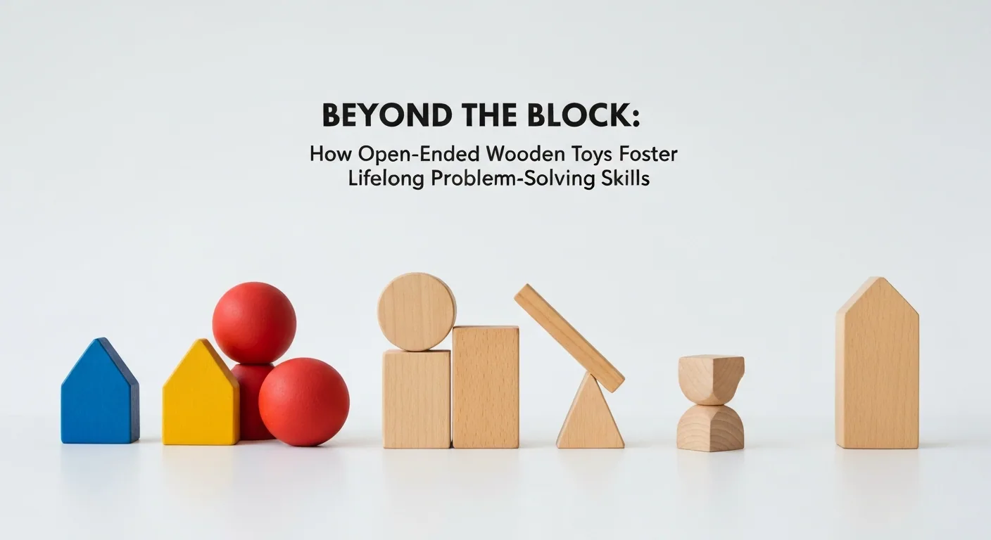 Beyond the Block: How Open-Ended Wooden Toys Foster Lifelong Problem-Solving Skills