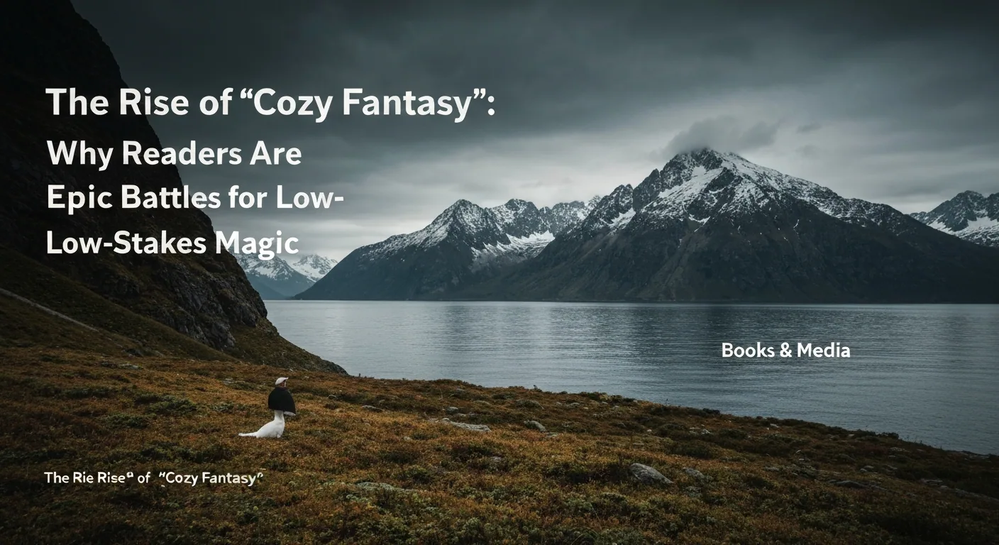 The Rise of 'Cozy Fantasy': Why Readers Are Swapping Epic Battles for Low-Stakes Magic