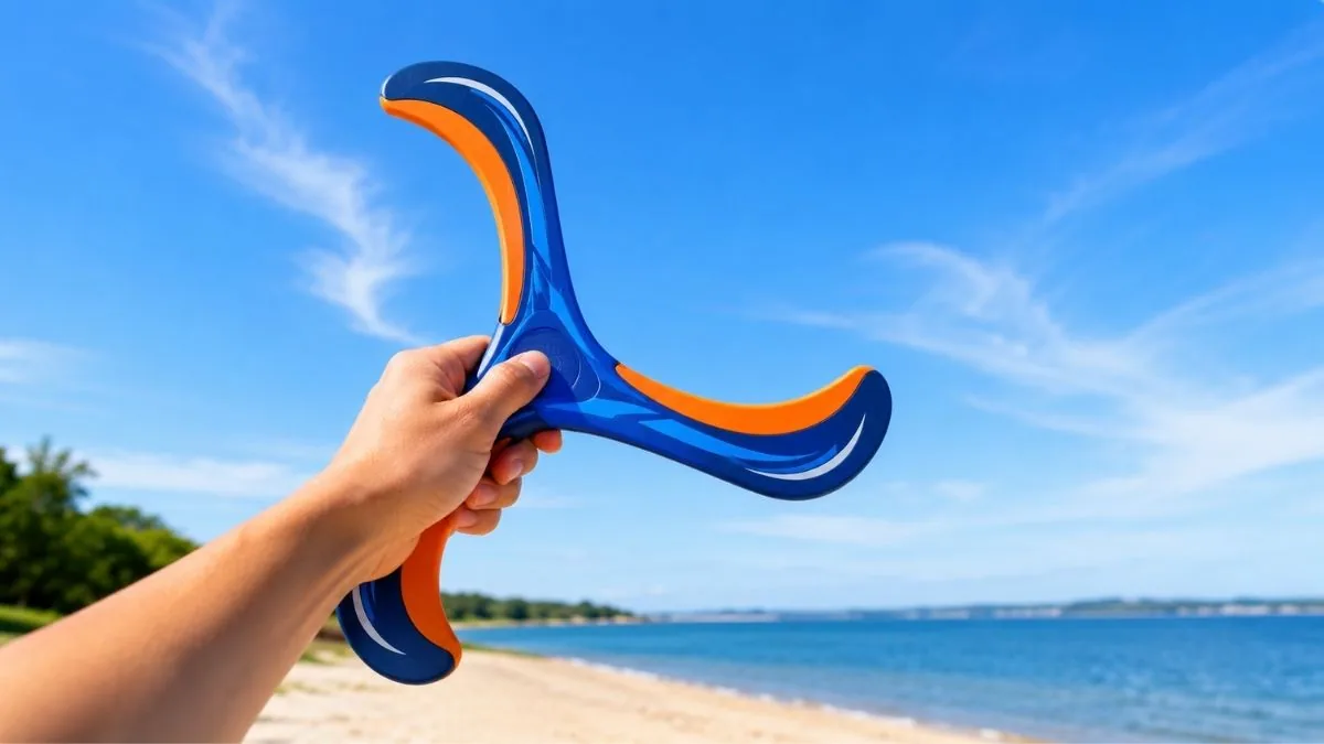 Experience Active Outdoor Fun with an Outdoor Flying Boomerang Toy