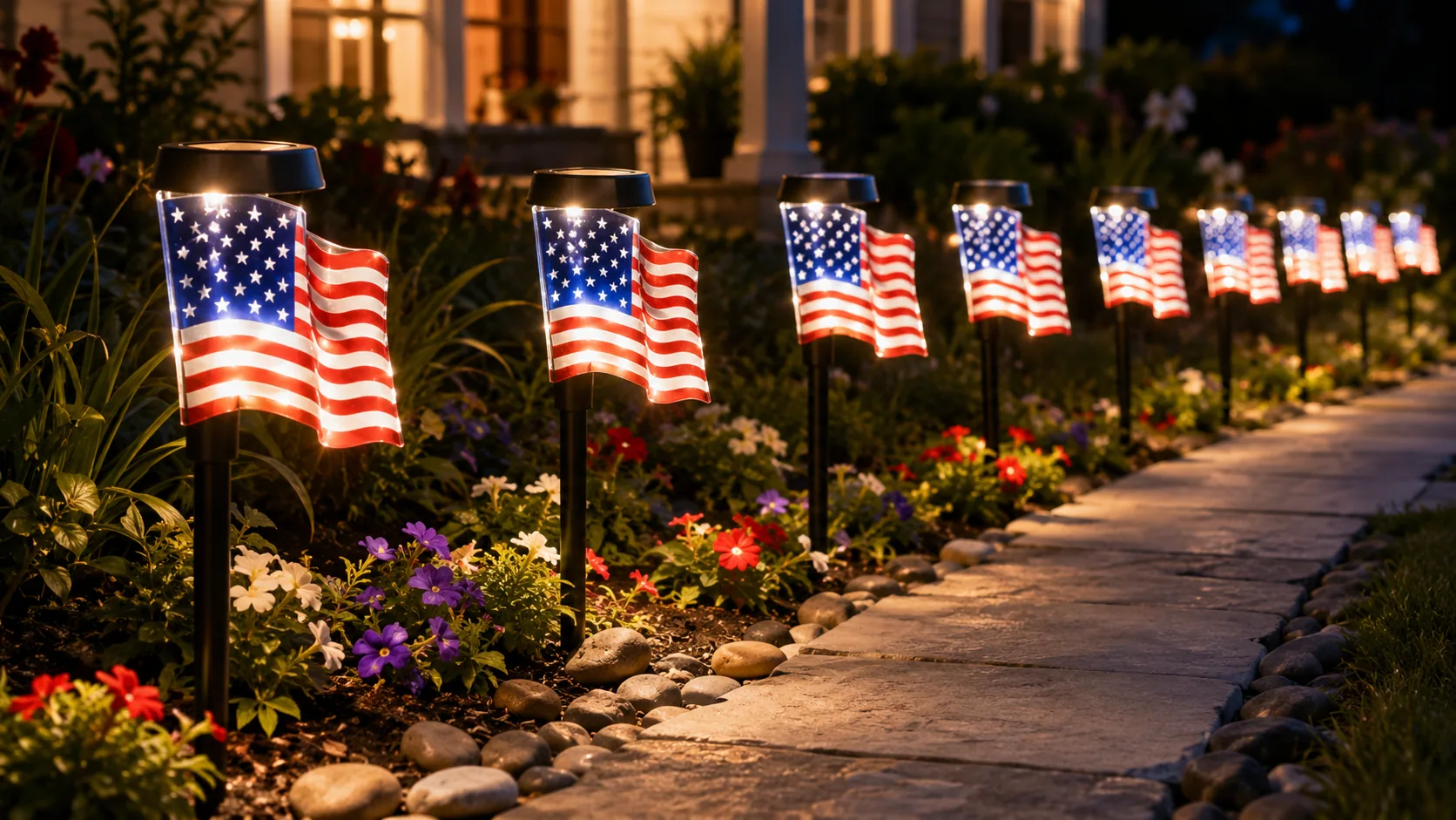 Why Lagwry Solar American Flag Pathway Lights Are a Smart Choice for Patriotic Outdoor Décor