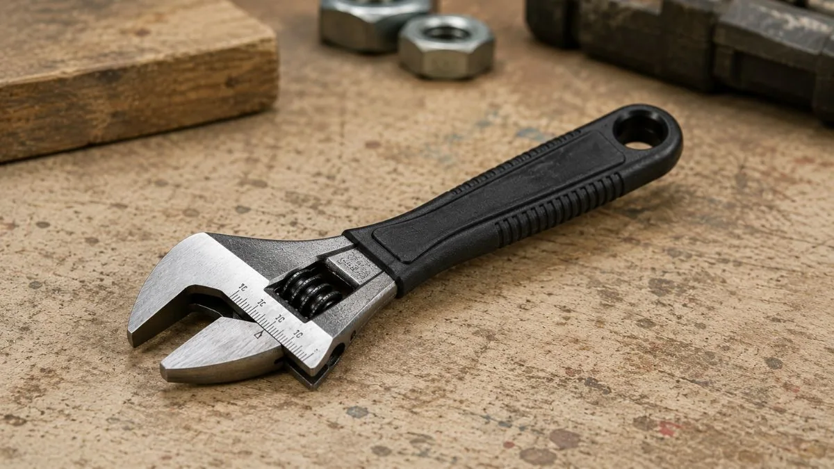 Amazon Basics 6-Inch Adjustable Wrench: A Compact Toolbox Essential