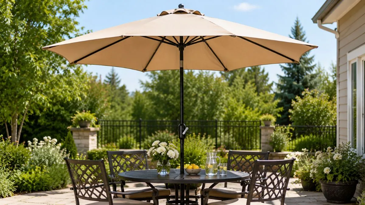 How a 9FT Patio Umbrella Can Transform Your Outdoor Living Space